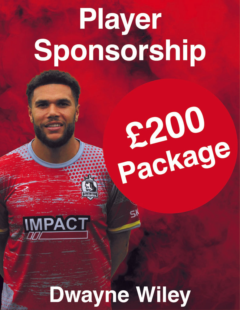Dwayne Wiley  AWAY  Player Kit Sponsorship  Package 3