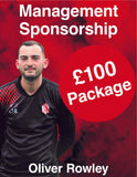 Oliver Rowley   AWAY  Kit Sponsorship  Package 1