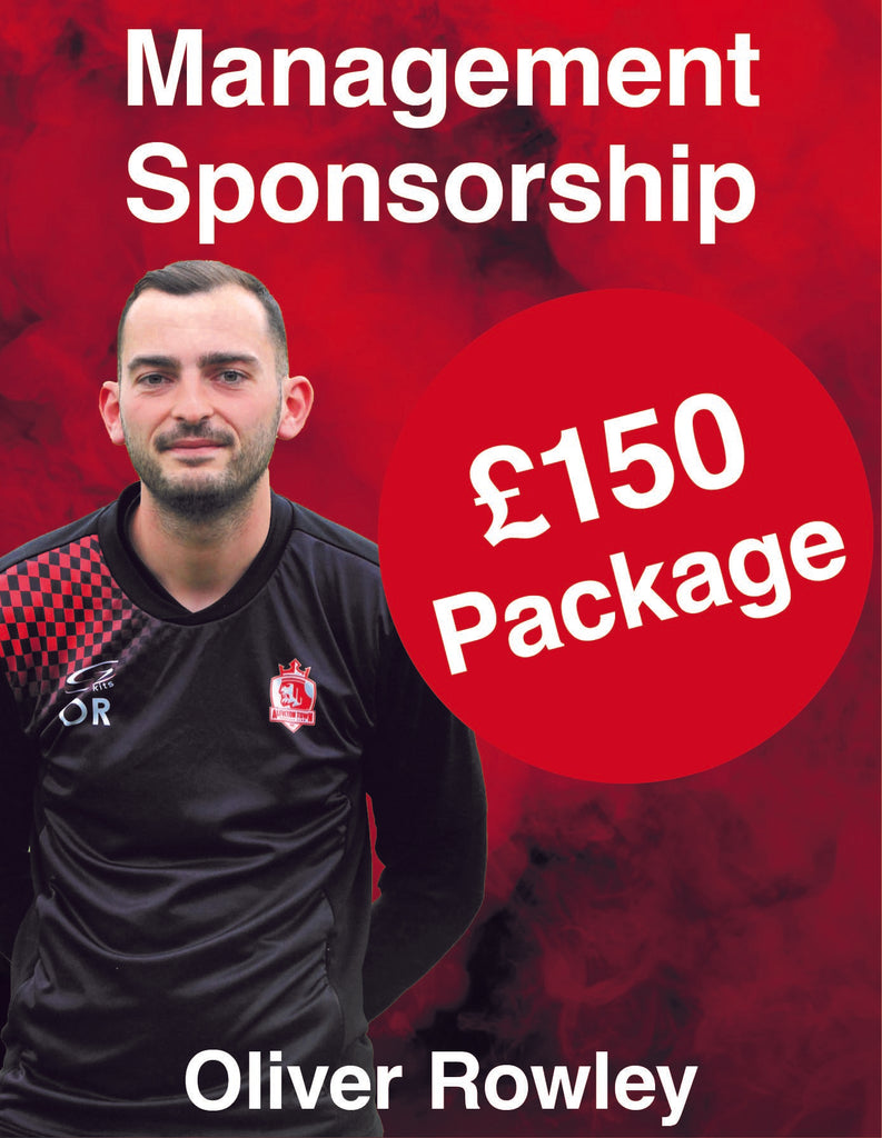 Oliver Rowley   AWAY  Kit Sponsorship  Package 2